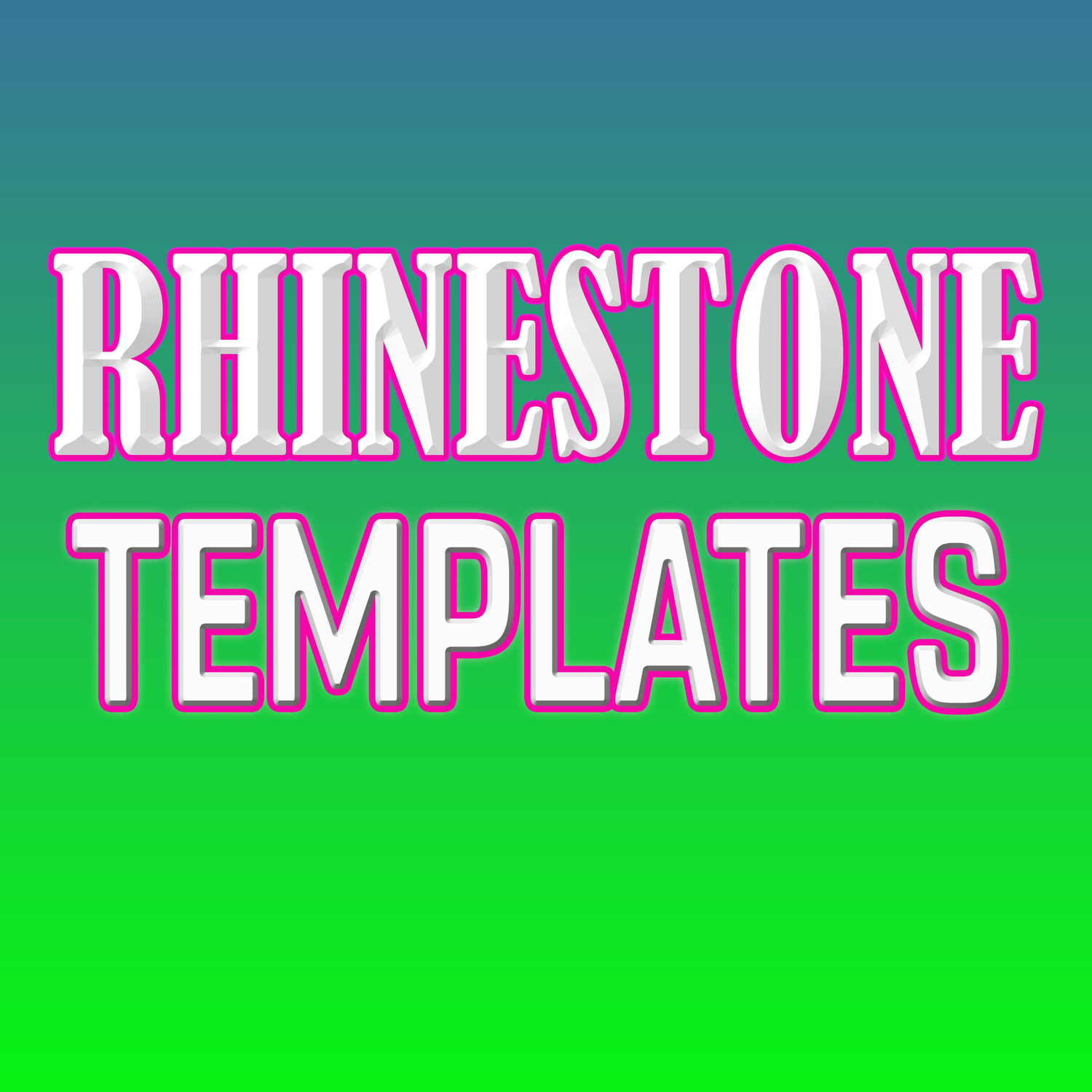 Rhinestone Templates